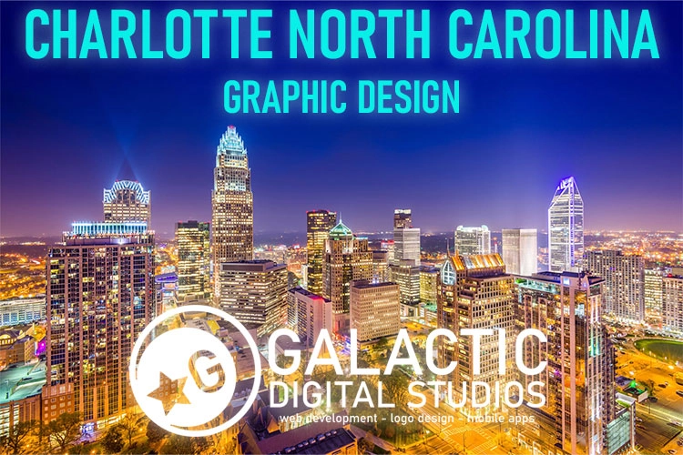 Charlotte North Carolina graphic design