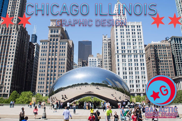 Chicago Illinois graphic design