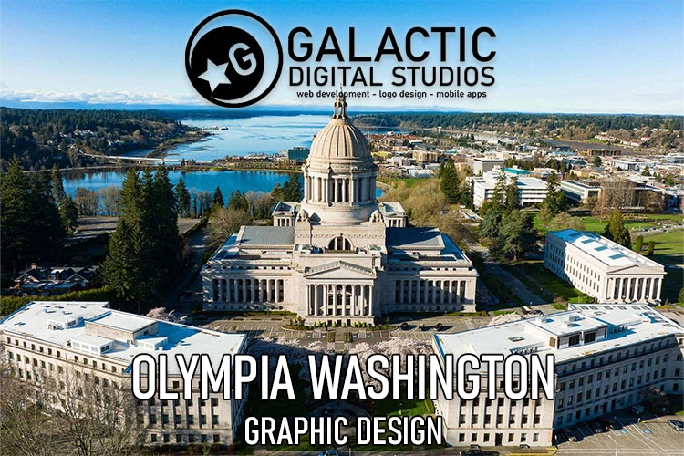 Olympia Washington graphic design