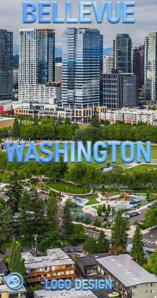 Bellevue Washington logo design