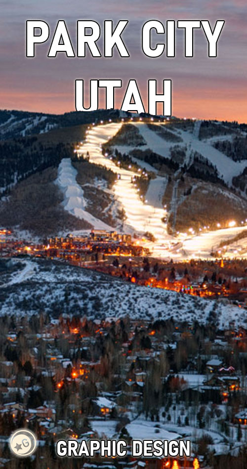 Park City Utah graphic design