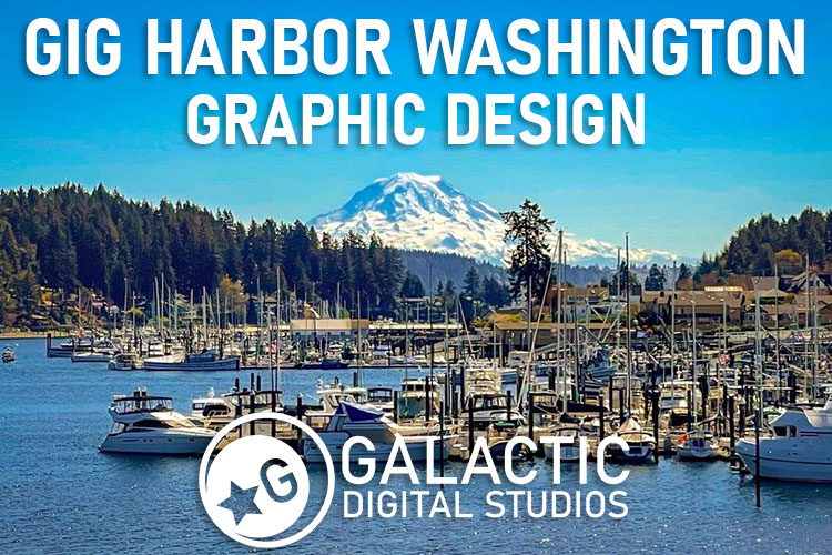 Gig Harbor Washington graphic design
