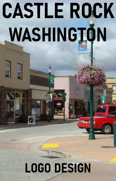 Castle Rock Washington logo design