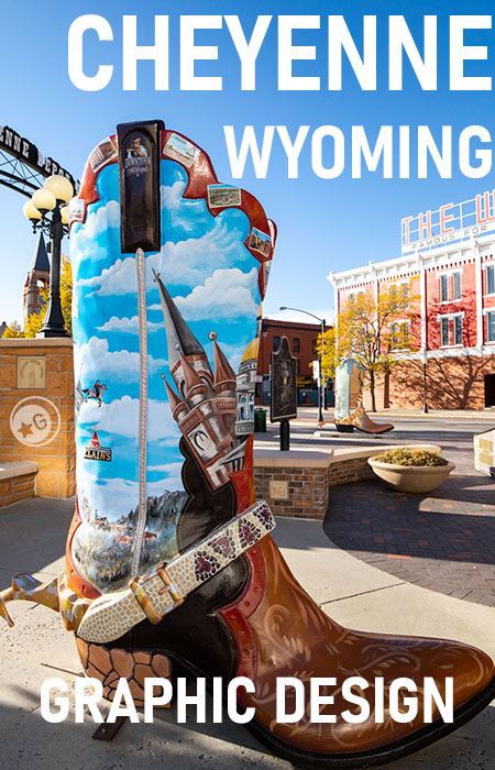 Cheyenne Wyoming graphic design