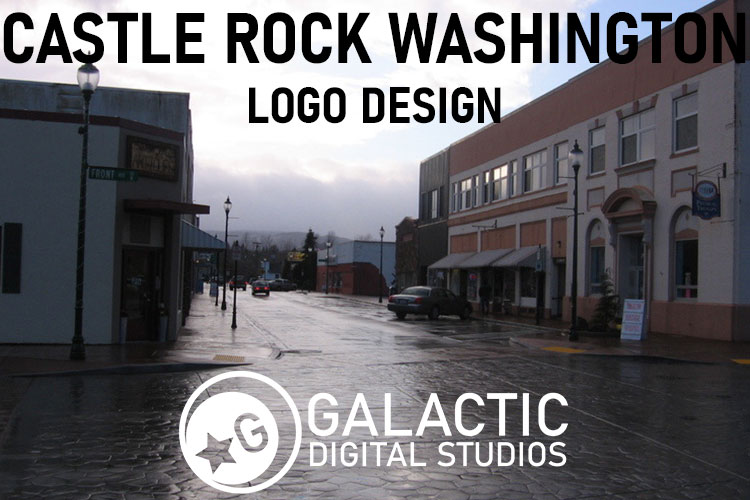 Castle Rock Washington logo design