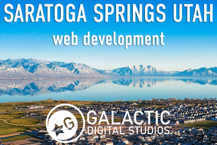 Saratoga Springs Utah web development