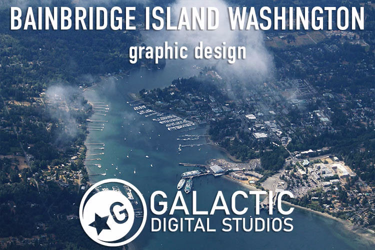 Bainbridge Island Washington graphic design