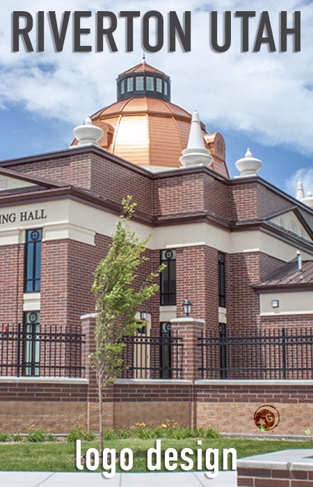 Riverton Utah logo design