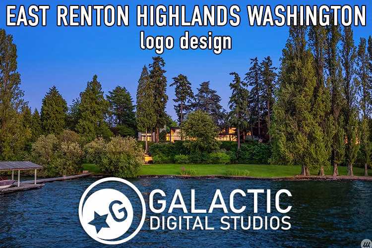 East Renton Highlands Washington logo design