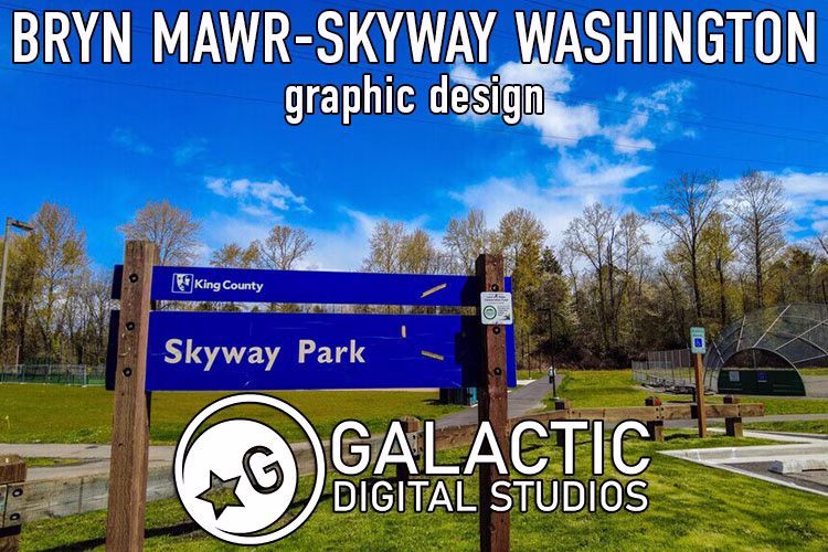 Bryn Mawr-Skyway Washington graphic design